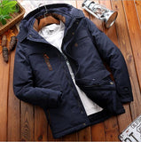 Men's Casual Classic Winter Jacket Up To 6XL - TrendSettingFashions 