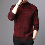 Men's Half Turtleneck Pullover Up To 3XL - TrendSettingFashions 