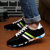 Men's British Striped Sport Shoe - TrendSettingFashions 