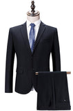 Men's Business Suit Up To 3XL(Pants+Jacket) - TrendSettingFashions 