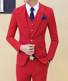 Men's Three-Piece Suit Up To Size XXL In 12 Colors! - TrendSettingFashions 