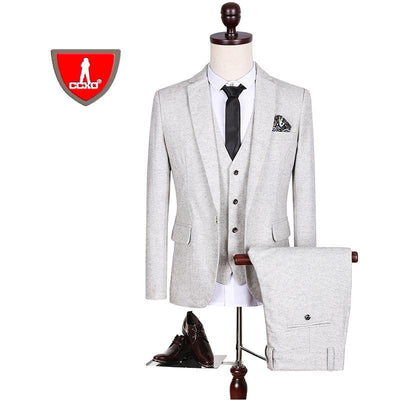 Men's 3 Piece Suit Up To 5XL - TrendSettingFashions 