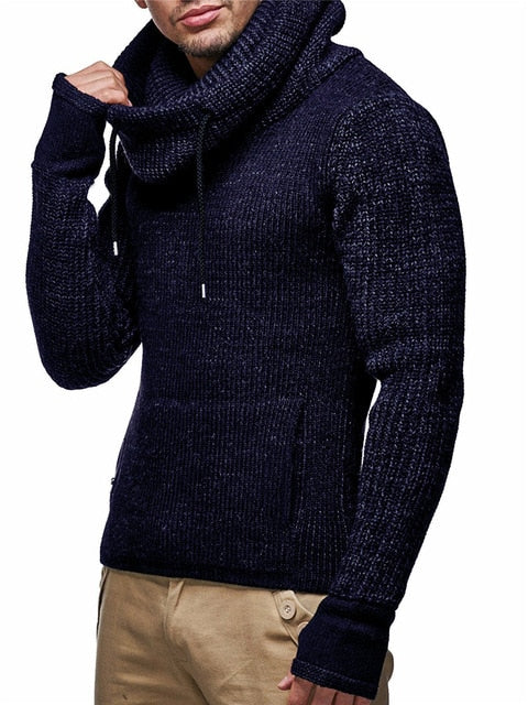 Men's Winter Hooded Sweater Up To 2XL - TrendSettingFashions 
