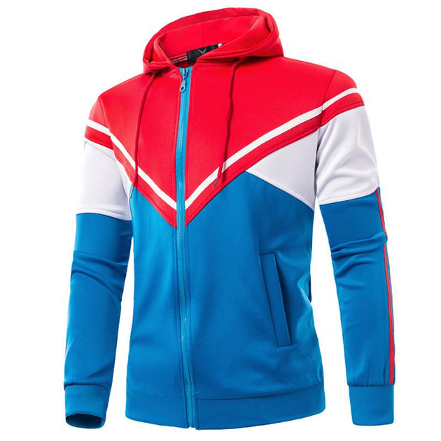 Men's Hooded Zip Up Sweater - TrendSettingFashions 