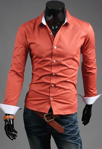 Men's Fashion Dress Shirt In 5 Colors Up To Size 2XL - TrendSettingFashions 
