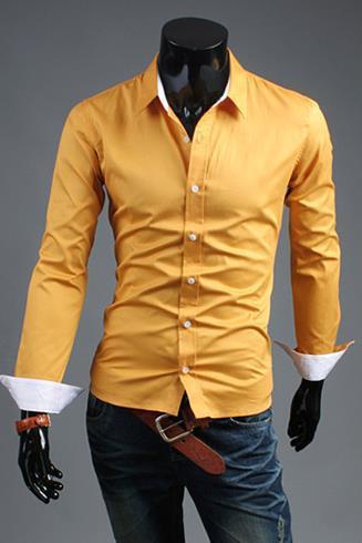 Men's Fashion Dress Shirt In 5 Colors Up To Size 2XL - TrendSettingFashions 