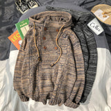 Men's Winter Thick Hooded Sweater Up To 5XL - TrendSettingFashions 