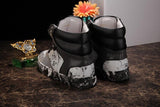 Men's Patchwork Fashion Print High Tops - TrendSettingFashions 