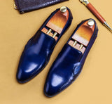 Mens Patch Loafers Up To Size 11 - TrendSettingFashions 