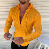 Men Summer Quick Dry Hoodie - TrendSettingFashions 