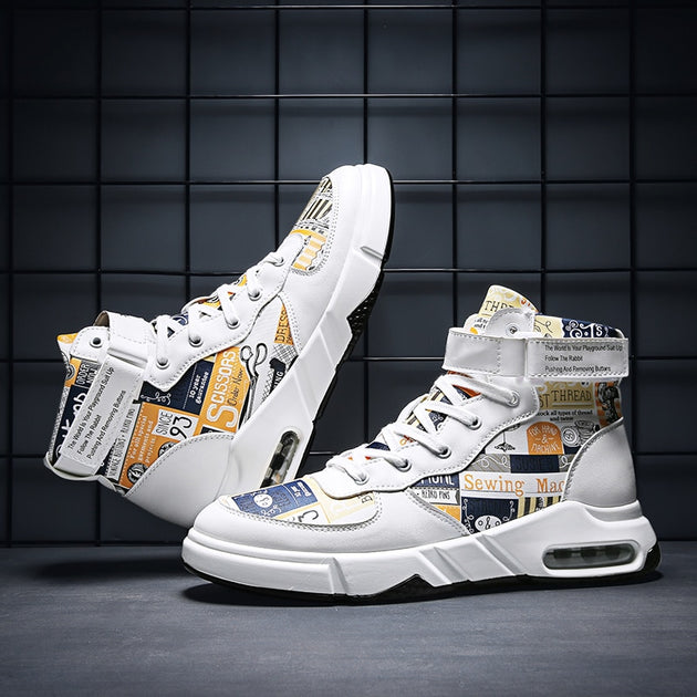 Men's High-Top Fashion Kicks - TrendSettingFashions 