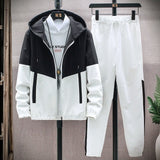 Men's Hooded Sportswear Two-Piece Suit - TrendSettingFashions 