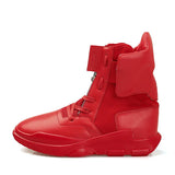 Men's Front Zip High Tops In 3 Colors - TrendSettingFashions 