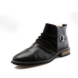 Men's British Ankle Dress Boots - TrendSettingFashions 