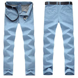 Men's Cotton Khaki Pants In 6 Colors - TrendSettingFashions 