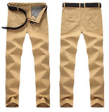 Men's Cotton Khaki Pants In 6 Colors - TrendSettingFashions 