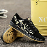 Men's Gold Hip Hop Style Shoes - TrendSettingFashions 