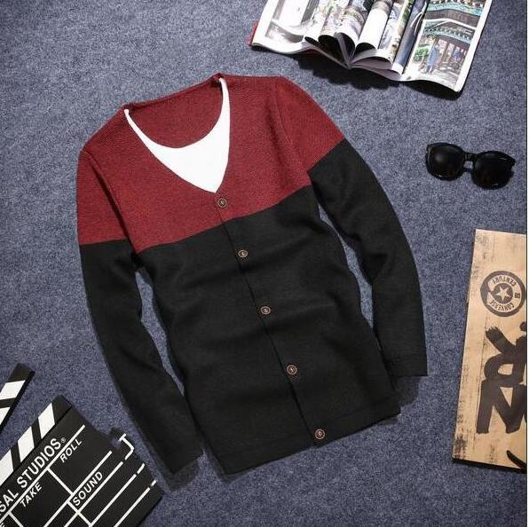 Men's Hot Button Up Cardigan - TrendSettingFashions 