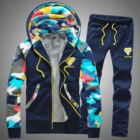 Men's Camouflage Sweat Suits Up To 4XL - TrendSettingFashions 