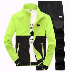 Men's 2 Peice Tracksuit-Coat and Pants Set - TrendSettingFashions 