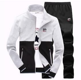 Men's 2 Peice Tracksuit-Coat and Pants Set - TrendSettingFashions 