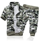 Men's Camouflage Suit Sport Suit - TrendSettingFashions 
