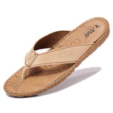 Men's Genuine Leather Beach Sandals Up To Size 13 - TrendSettingFashions 