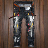 Men's Designer Distressed Jeans - TrendSettingFashions 
