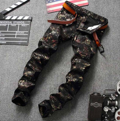 Men's Vintage Denim Pants - TrendSettingFashions 