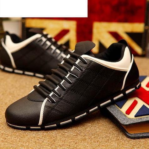 Men's Lace Up Loafers - TrendSettingFashions 