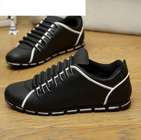 Men's Lace Up Loafers - TrendSettingFashions 