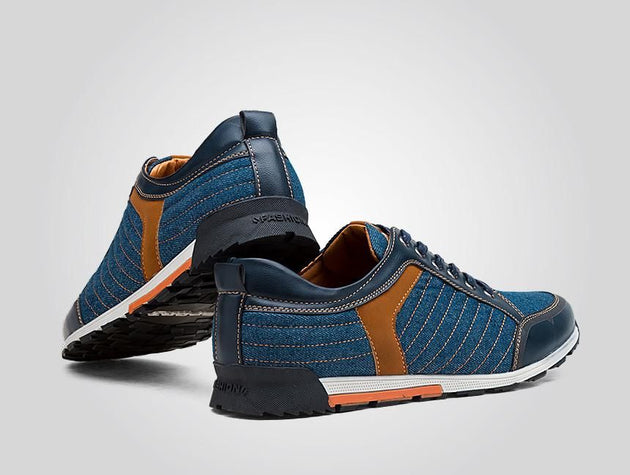 Men's Denim Style Casual Fashion Shoe - TrendSettingFashions 