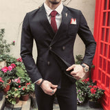 Men's Double Breasted Jacket - TrendSettingFashions 