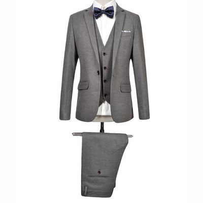 Men's 3 piece Suit Slim Fit up to 6XL - TrendSettingFashions 