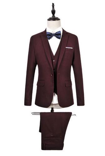 Men's 3 piece Suit Slim Fit up to 6XL - TrendSettingFashions 