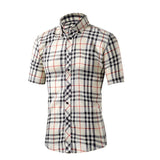 Men's Plaid Casual Dress Shirt In Many Different Styles/Colors - TrendSettingFashions 