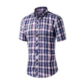 Men's Plaid Casual Dress Shirt In Many Different Styles/Colors - TrendSettingFashions 