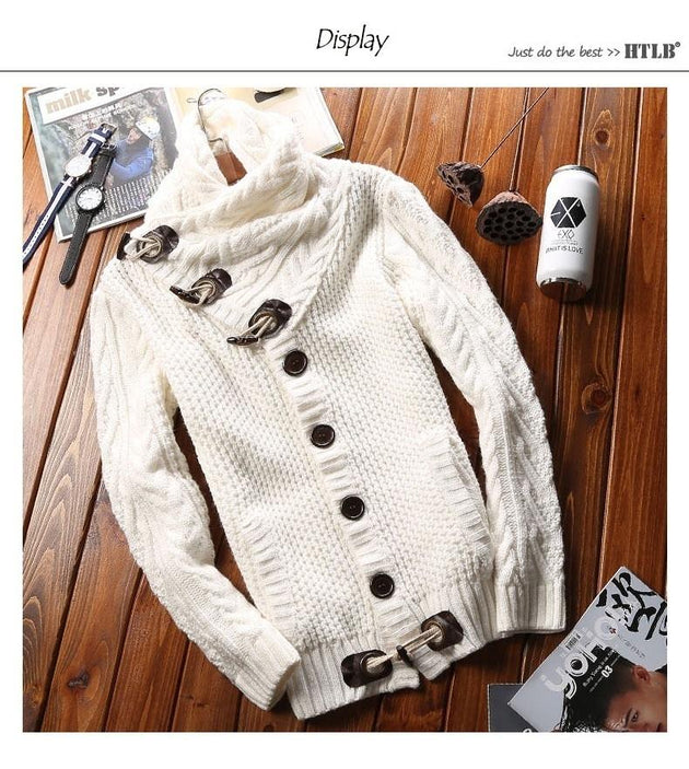 Men's Winter Fashion Cardigan Sweater - TrendSettingFashions 