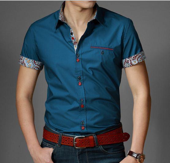 Men's Casual Fit Dress Shirt - TrendSettingFashions 