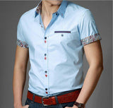 Men's Casual Fit Dress Shirt - TrendSettingFashions 