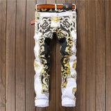 Men's Print Fashion Jeans - TrendSettingFashions 