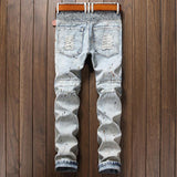 Men's Ripped Designer Jeans - TrendSettingFashions 