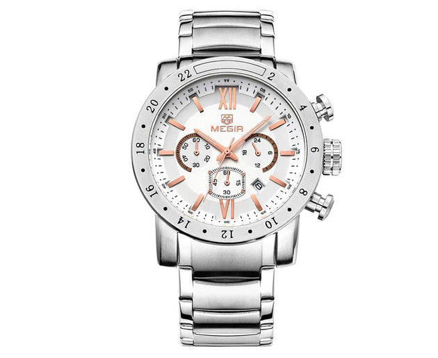 Men's 3 Dial Business Watch - TrendSettingFashions 