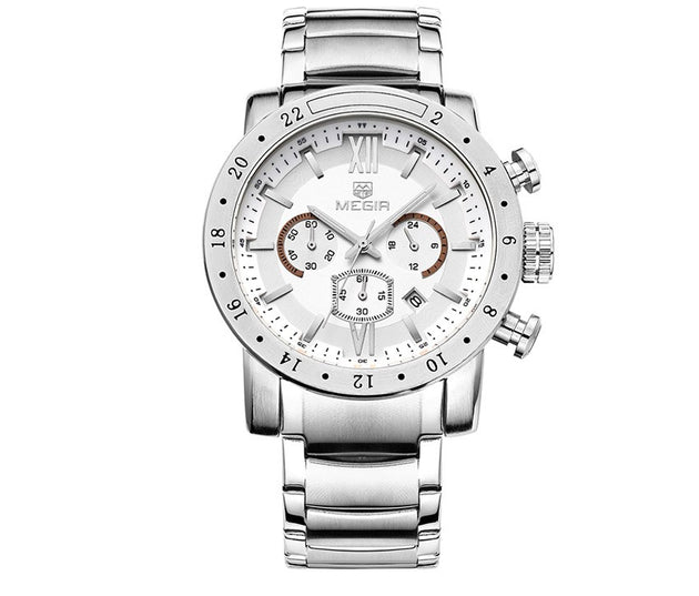 Men's 3 Dial Business Watch - TrendSettingFashions 