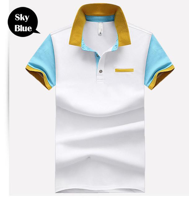 Men's Turn Down Fashion Polo - TrendSettingFashions 