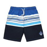Men's Striped Beach Board Shorts - TrendSettingFashions 