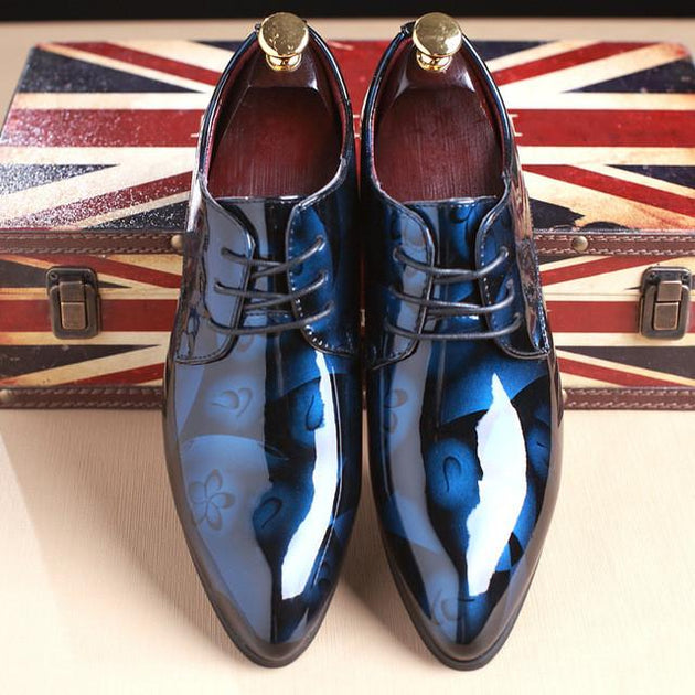 Men's Lace Up Design Oxfords Up To Size 14 - TrendSettingFashions 