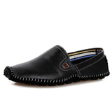 Men's Genuine Leather Loafers Up To Size 13 - TrendSettingFashions 