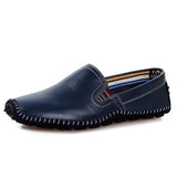 Men's Genuine Leather Loafers Up To Size 13 - TrendSettingFashions 