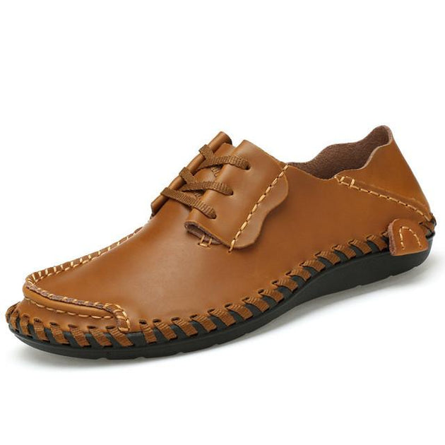 Men's Handmade Boat Shoes Up To Size 13 - TrendSettingFashions 